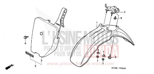 AILE AVANT XR100R3 de 2003